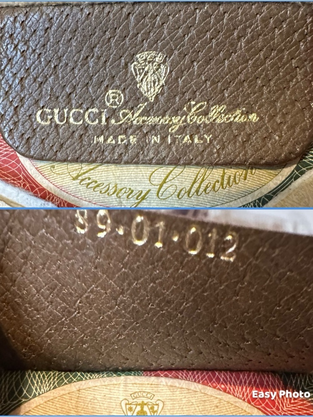 Authentic Gucci  GG PVC Leather Crossbody Bag - Picture 12 of 16